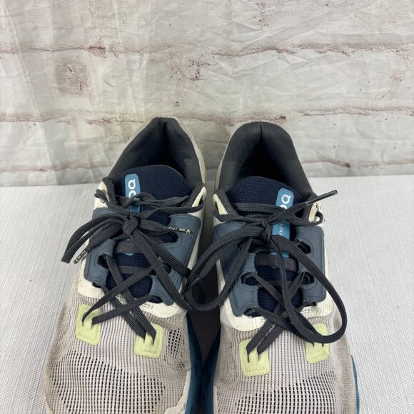 ON CLOUDSTRATUS 2.0 Running Men's 7 Frost / Niagara Blue Gray Athletic Sneakers - Picture 8 of 13